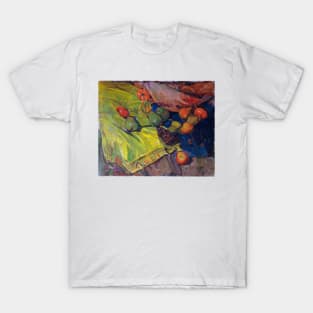 Anton Faistauer Still-life With Fruits on Green Cloth T-Shirt